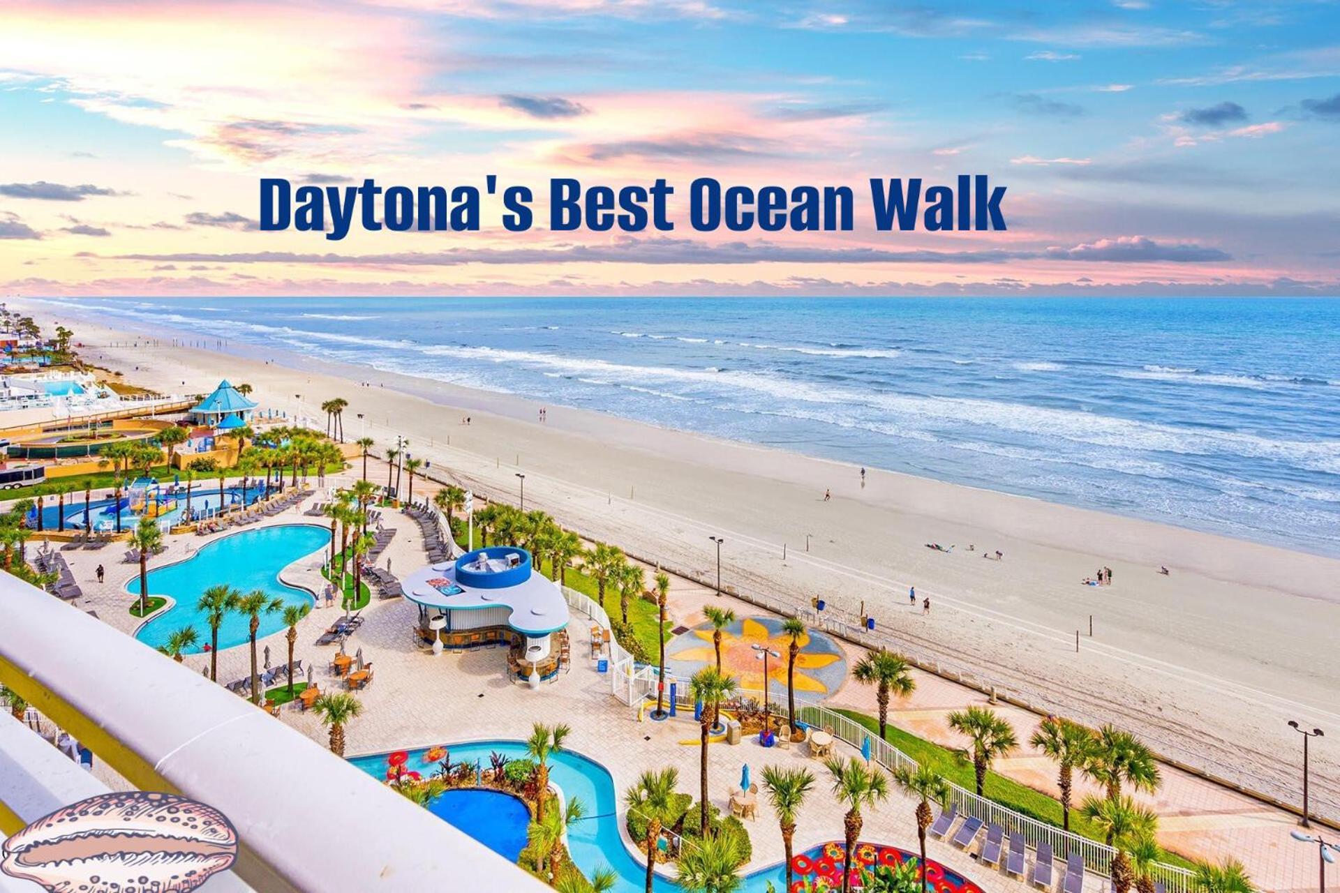 Vacation In Comfort And Luxury - 1 Bedroom Direct Oceanfront - Wyndham Ocean Walk Resort 1607 Daytona Beach Dış mekan fotoğraf