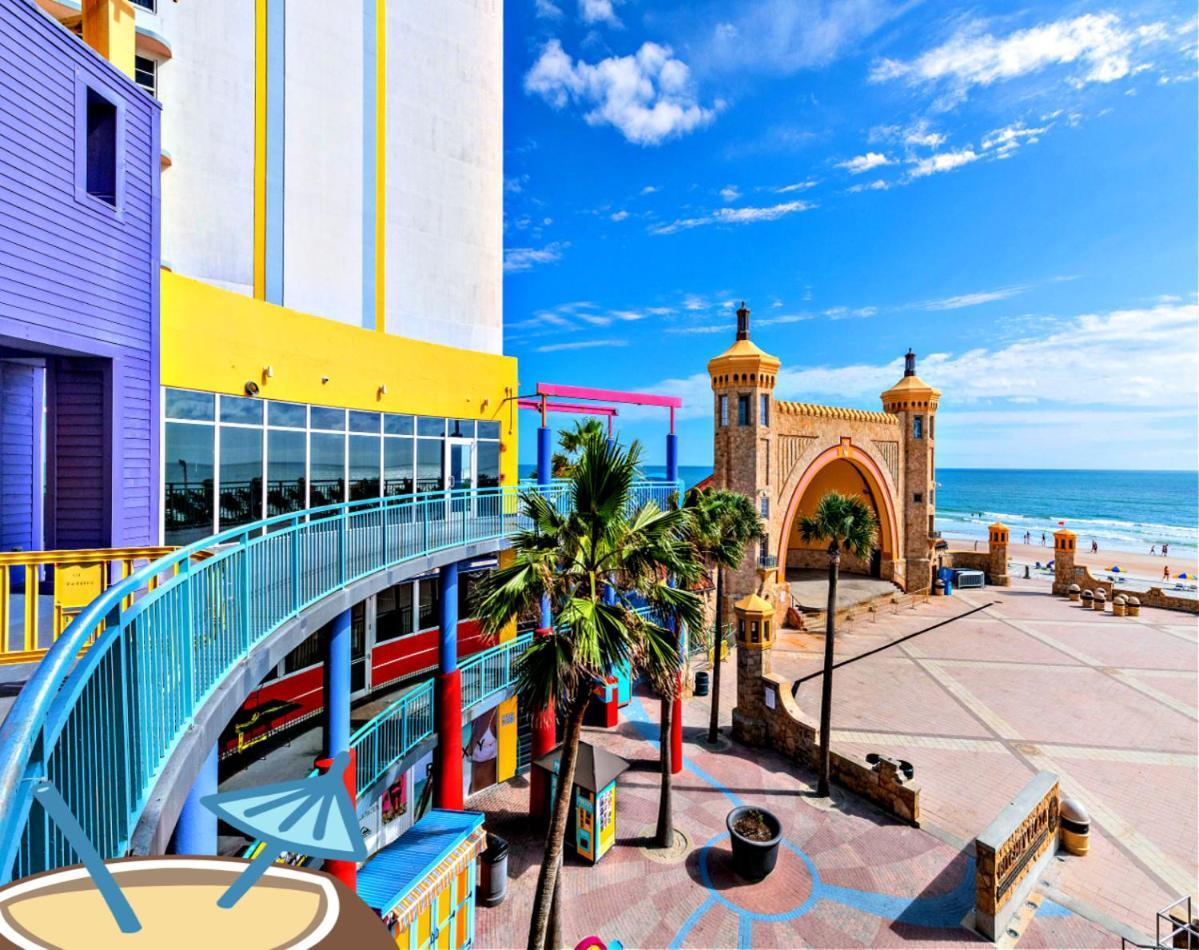 Vacation In Comfort And Luxury - 1 Bedroom Direct Oceanfront - Wyndham Ocean Walk Resort 1607 Daytona Beach Dış mekan fotoğraf